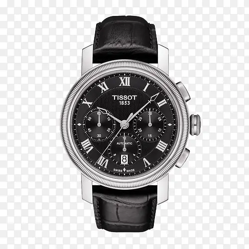 天梭瑞士商务机械男士手表