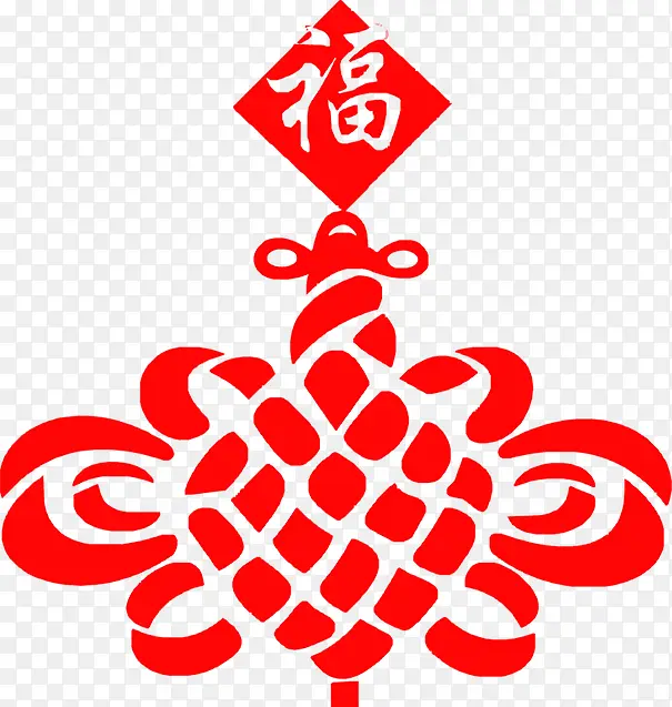 中式喜庆福字中国结创意PNG图片素材下载_图片编号qkpgmmjr-免抠素材网