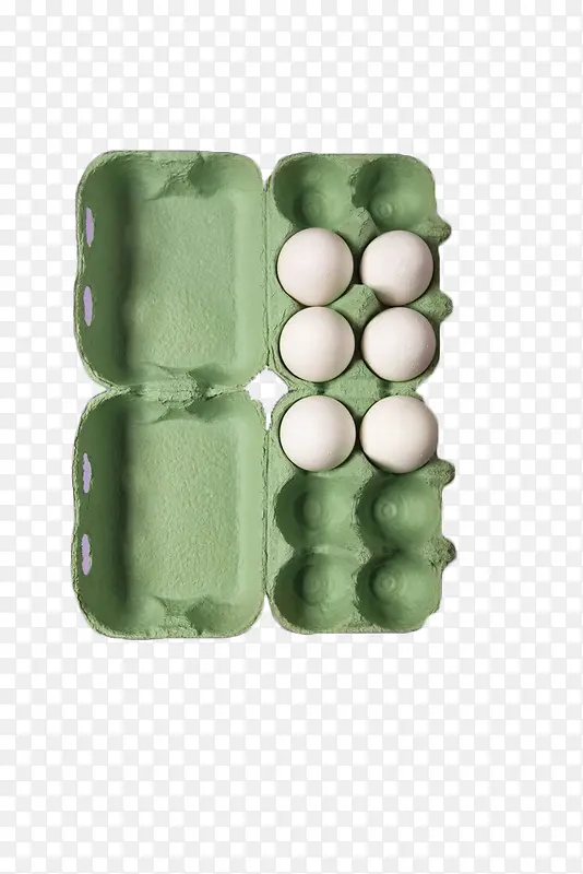绿色鸡蛋盒