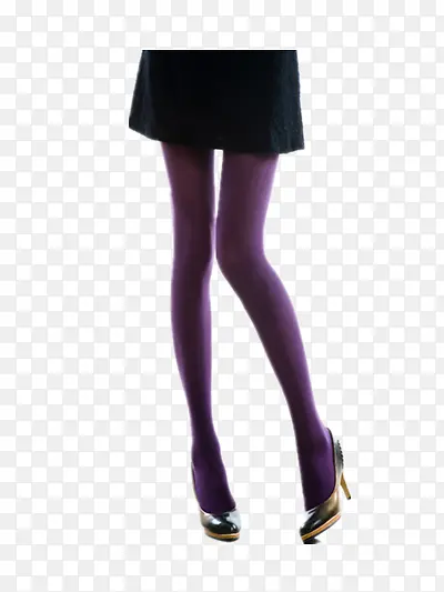 紫色丝袜