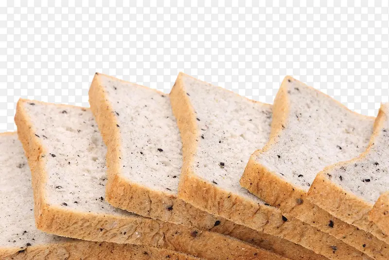面包片特写素材