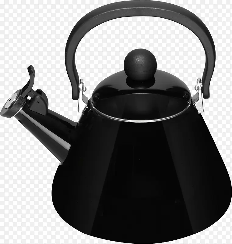 黑色烧水壶