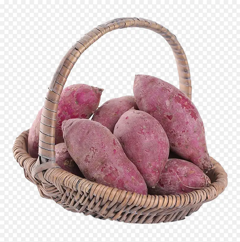 食材紫色红薯