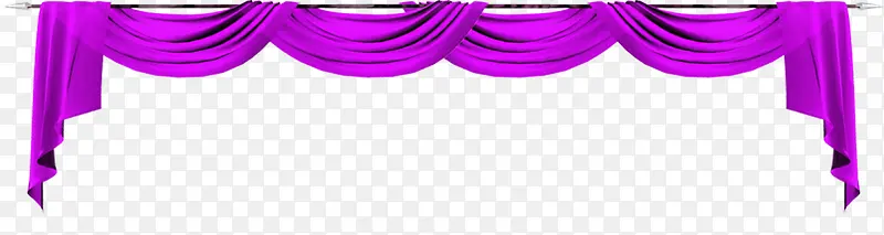 紫色帷幕