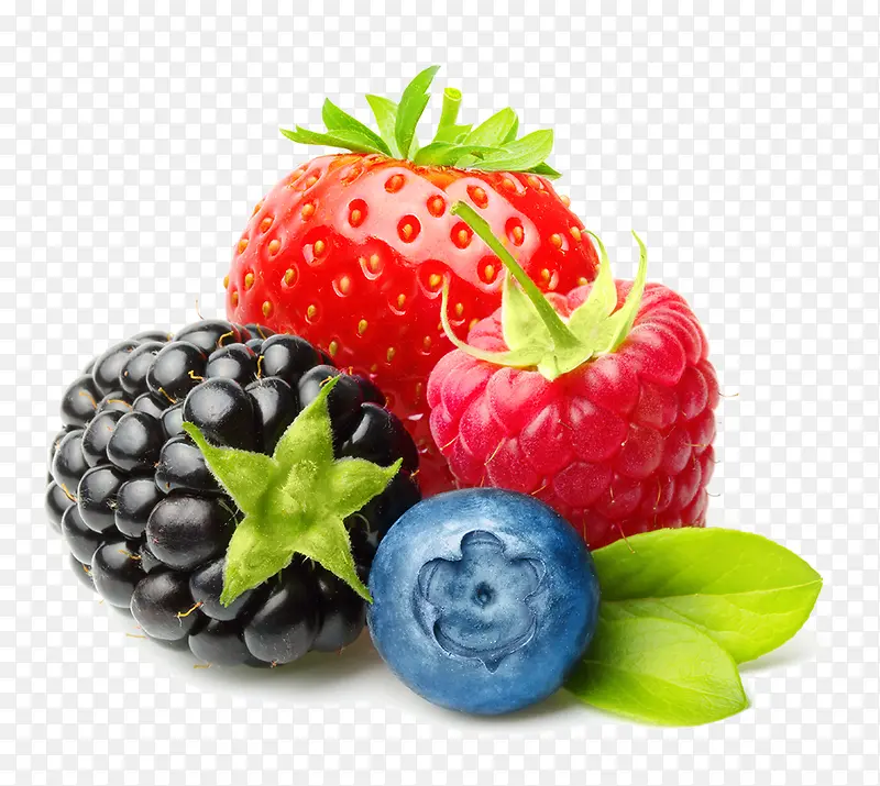 水果组合蓝莓桑葚新鲜水果