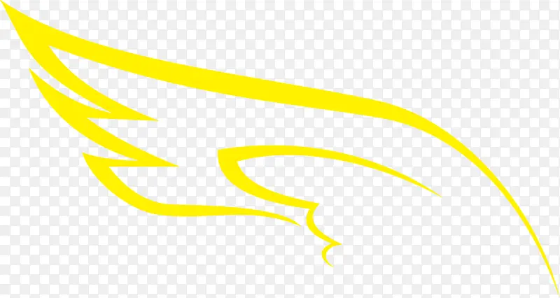 飞扬的黄色翅膀