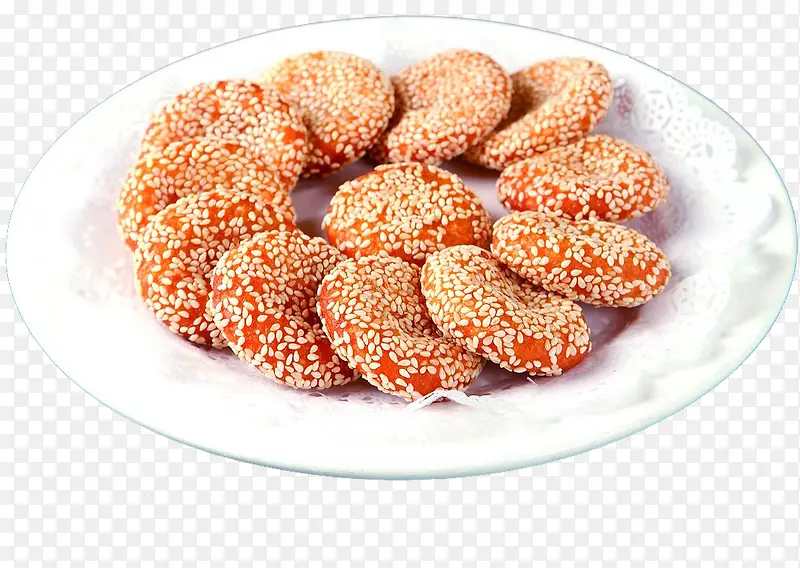 油炸南瓜芝麻饼