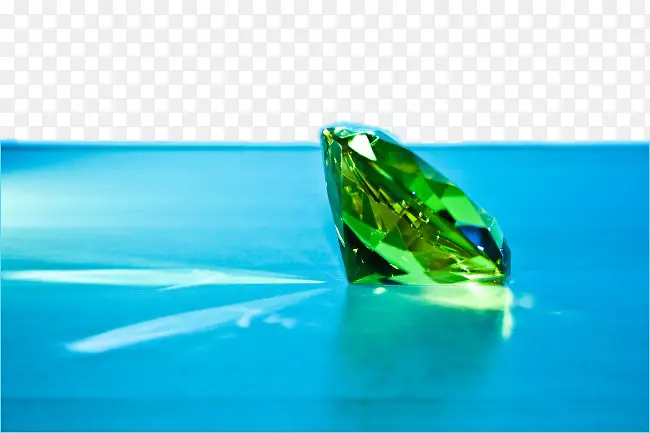 绿色水晶