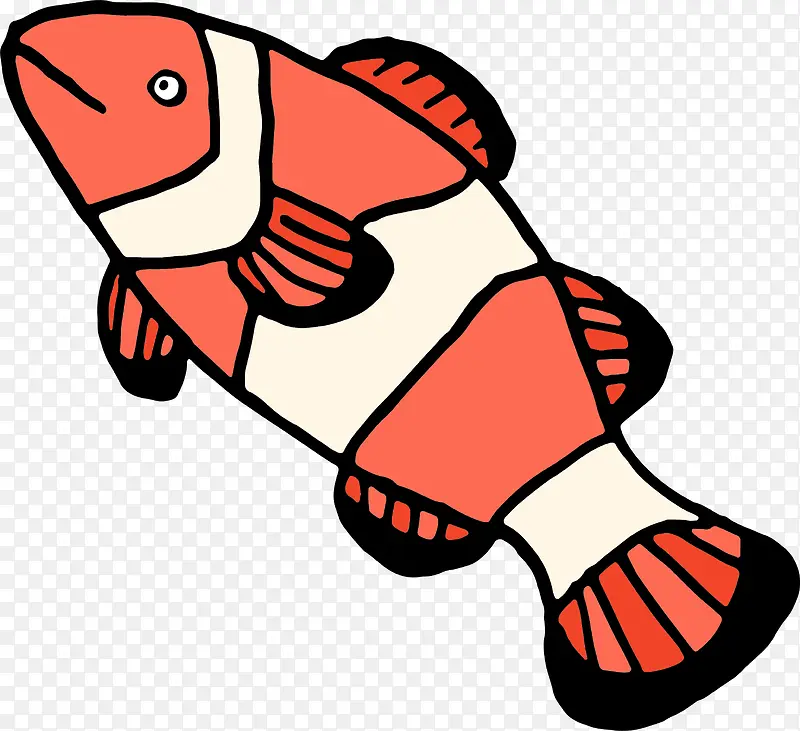 橘色条纹鱼