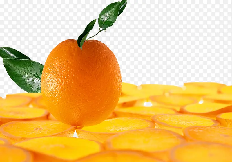 甜橙脐橙拼盘切片