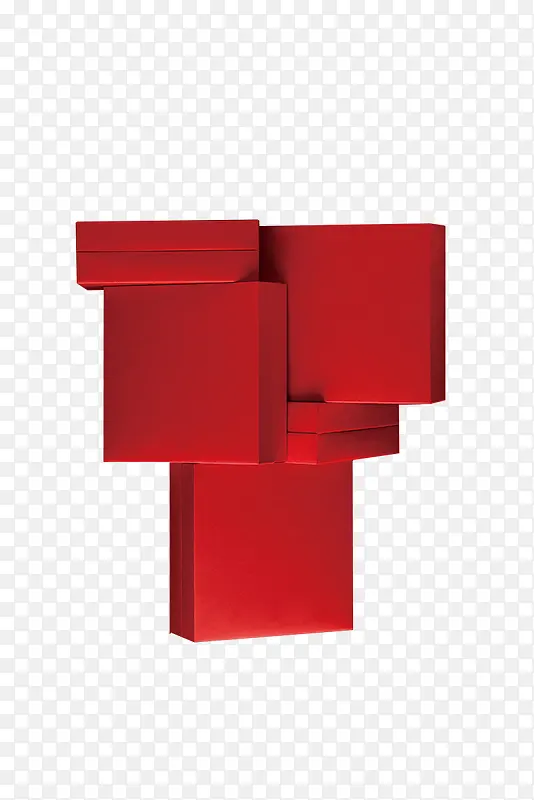 红色堆一起的礼盒