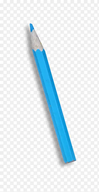 蓝色铅笔