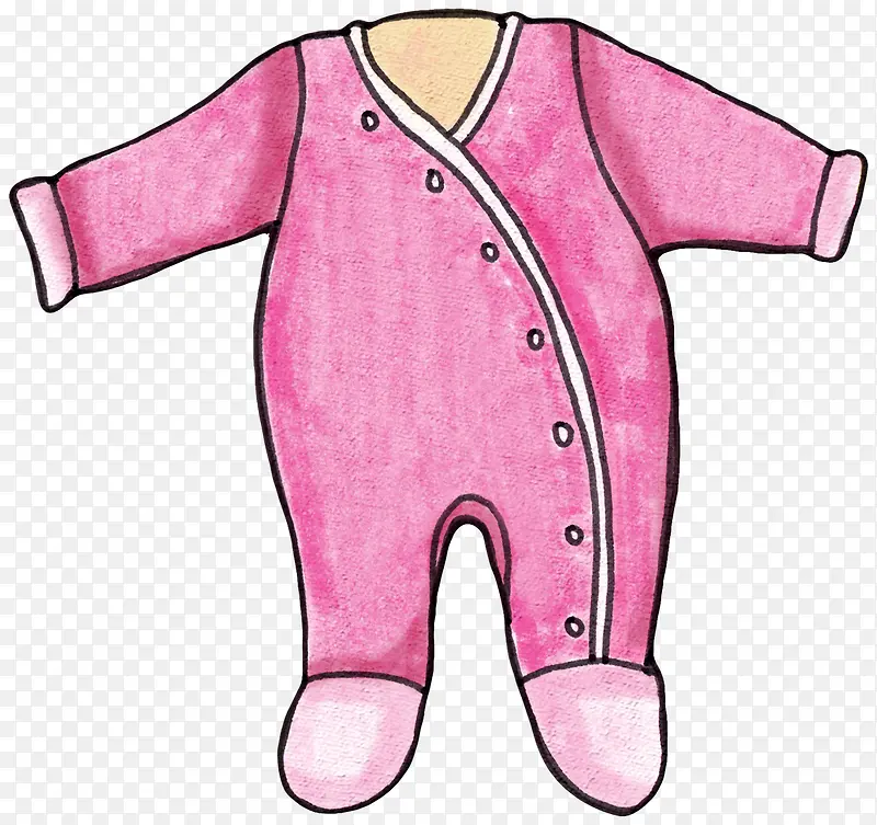 粉色婴儿衣服