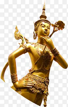 金属质感泰国佛像