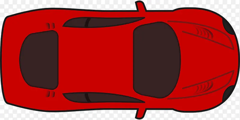 红色汽车奢侈跑车