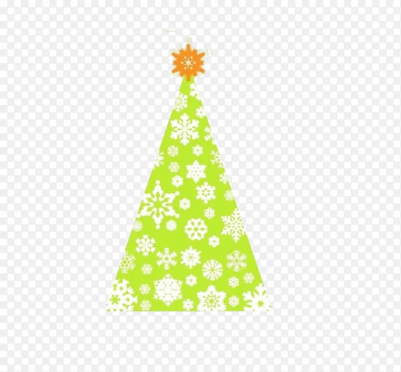 简单圣诞树平面设计