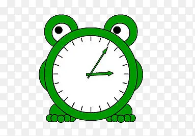 青蛙钟表