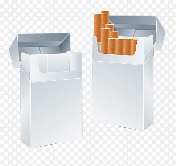 白色烟盒