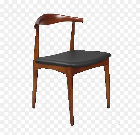 牛角椅实木餐椅