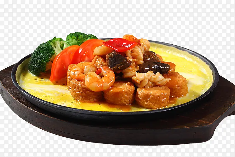 油煎豆腐沙拉