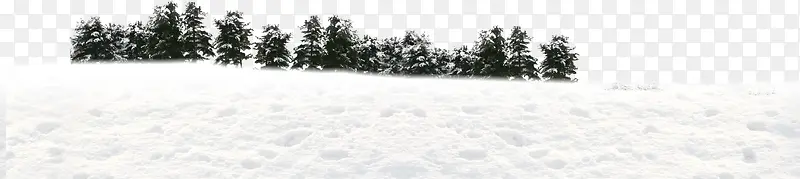 雪地景色图