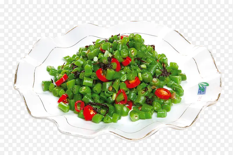 橄榄肉碎四季豆