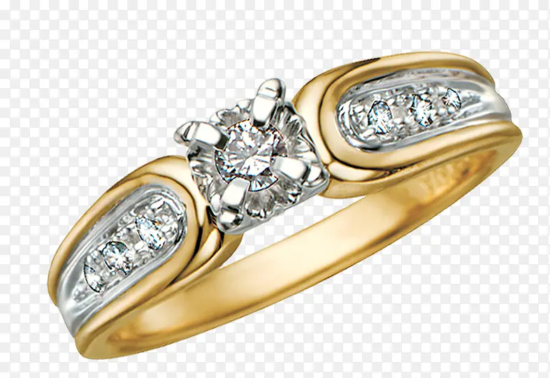 金戒指装饰素材