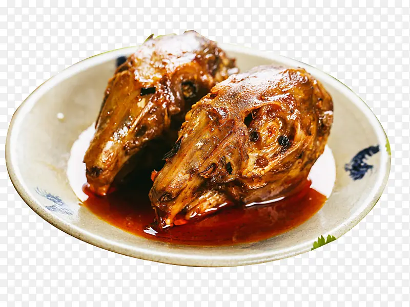 麻辣兔头食物