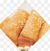美味春卷芝麻脆皮食品