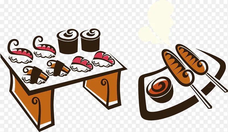 食物韩国旅游PNG矢量素材