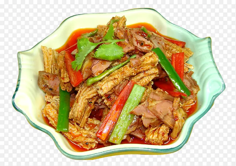 麻辣腐竹牛肉