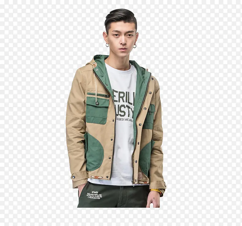 创意摄影个性男装街拍