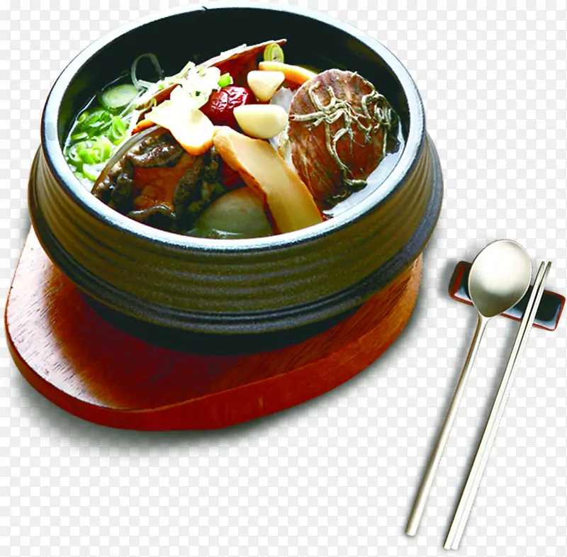 韩式酱汤环境素材