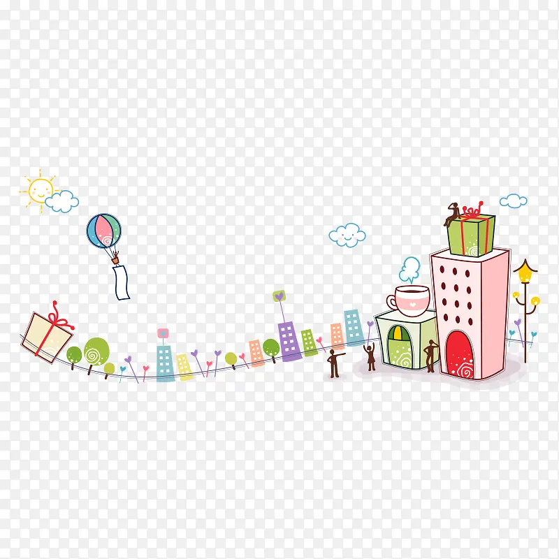 卡通场景PNG图片素材下载_图片编号qvmpkvvx-免抠素材网