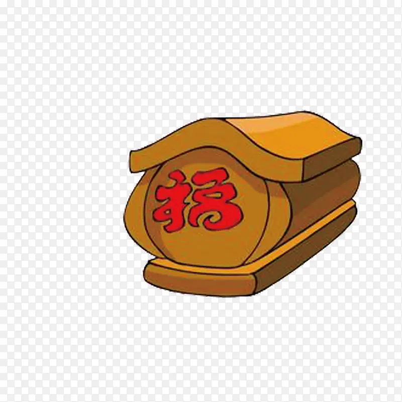 中国传统式木质棺材