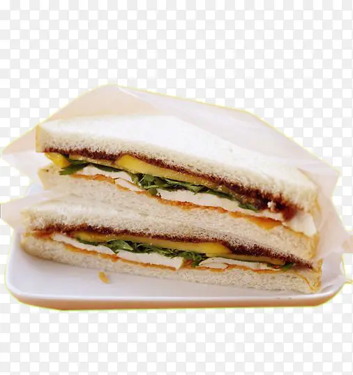 美食三明治