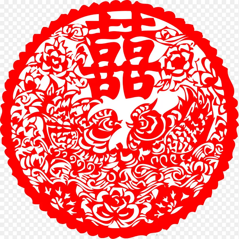 囍剪纸