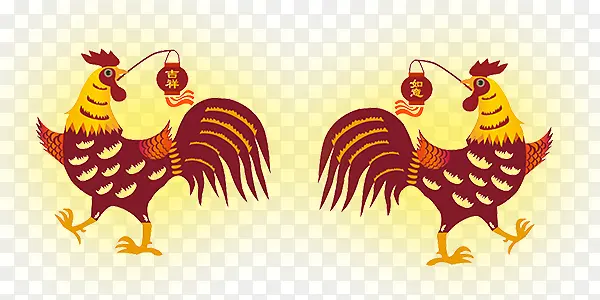 春节鸡年吉祥如意