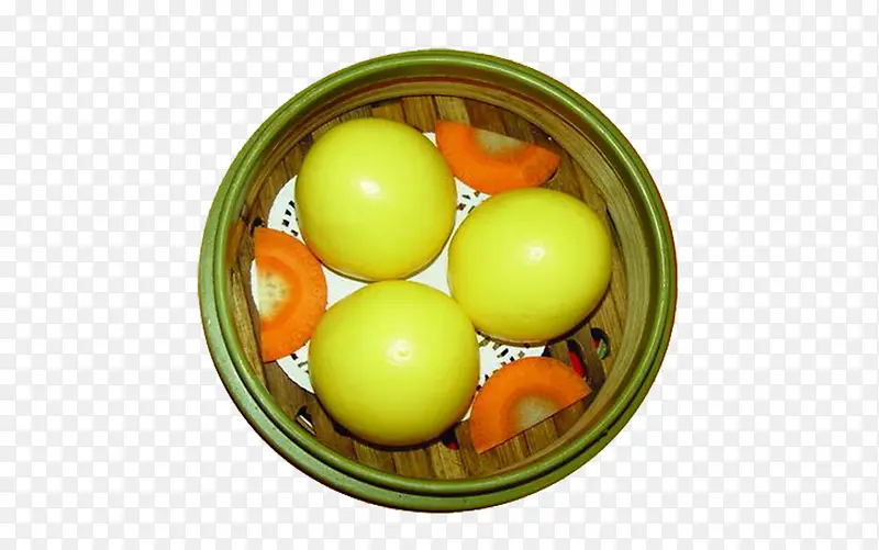 甘笋蛋黄包