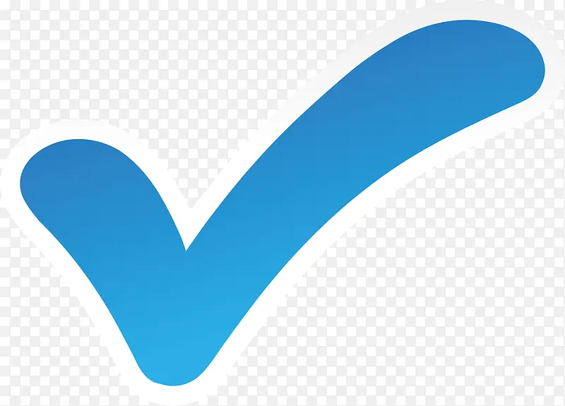 蓝色卡通叉叉对勾PNG图片素材下载_图片编号qzoljxjw-免抠素材网