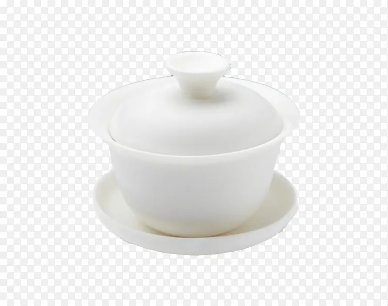 白色茶杯