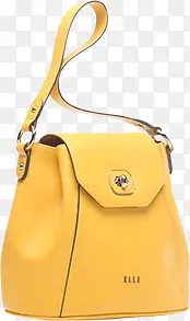 黄色背包挎包
