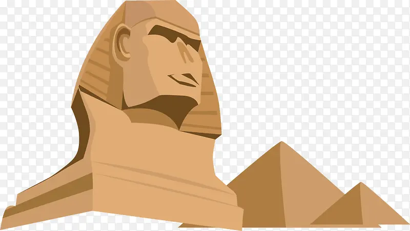 埃及金字塔狮身人面