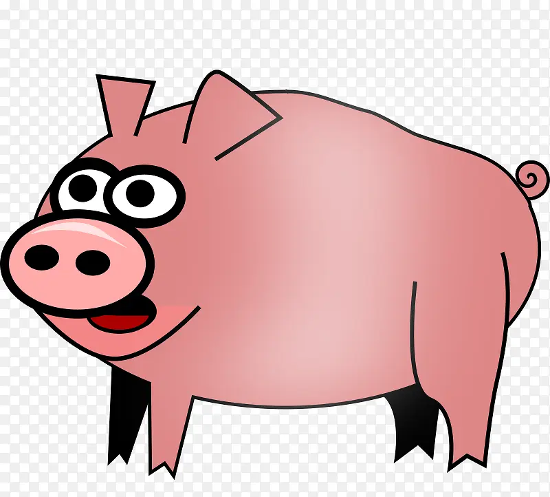 粉色的猪