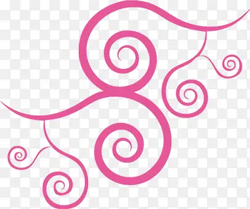 粉色螺旋条纹七夕情人节海报背景