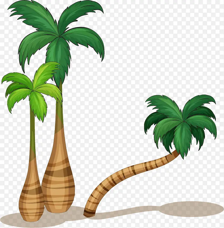夏日促销沙滩椰子树