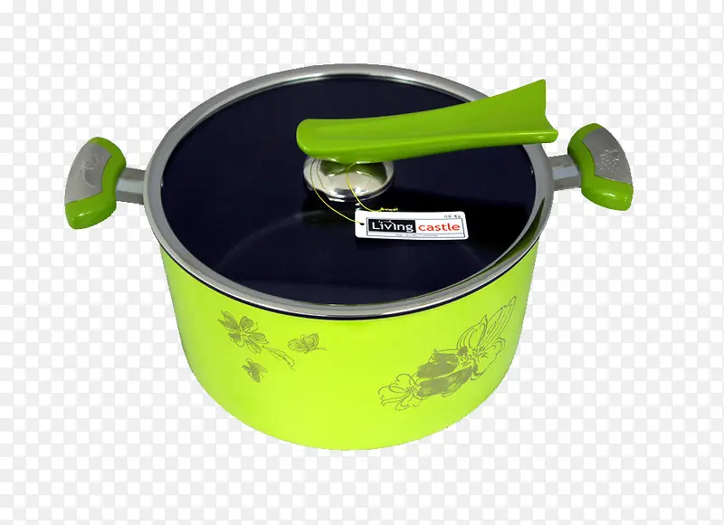 绿色汤锅