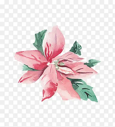 圣诞节手绘花纹素材