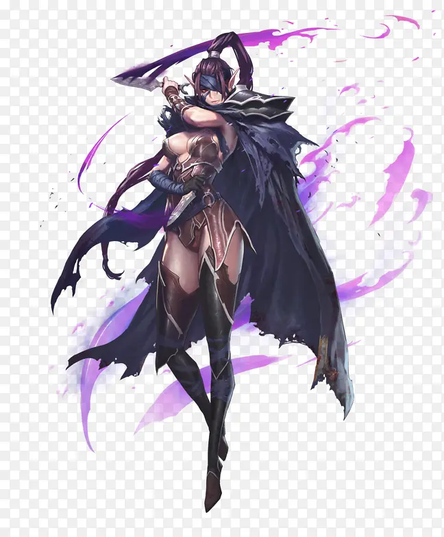 紫色邪恶游戏人物