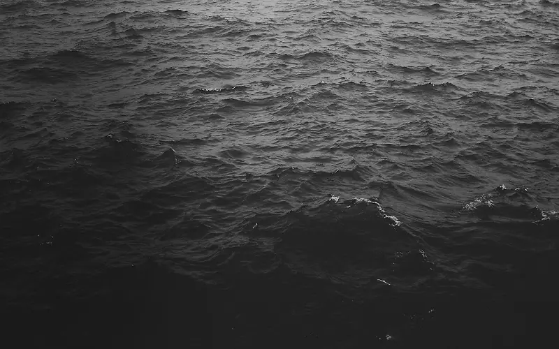 黑色背景黑色海水